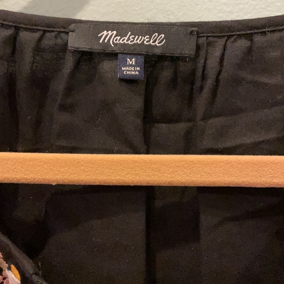 MADEWELL Boho Embroidered Floral Peasant Dress - Picture 7 of 9